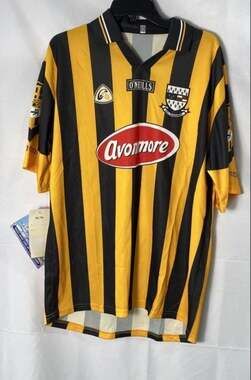 O'Neills Kilkenny GAA Jersey 2003 Black/Amber Size Large